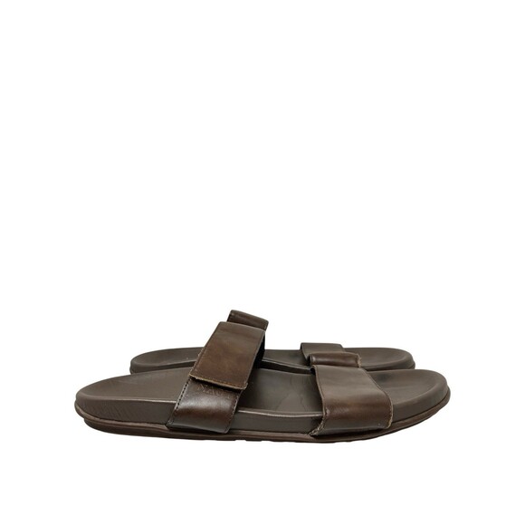 Naot Maldive Sandals Mens 13 Brown Leather Comfort Slides Comfort Strappy Summer